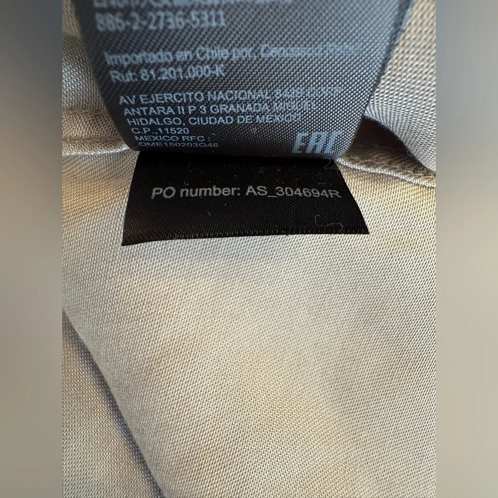 AllSaints Penang LS Shirt Button Down Ling Sleeve Size XS - Picture 4 of 9